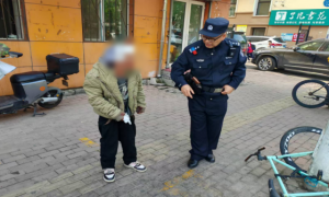 南岗民警紧急救助倒地老人，守护生命彰显警民深情