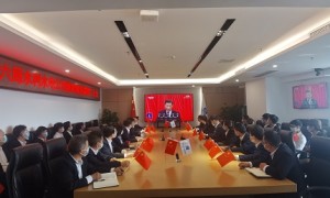 中建六局水利水电公司组织收看党的二十大开幕式
