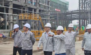 刘一横赴浙江镇洋PVC项目调研指导工作