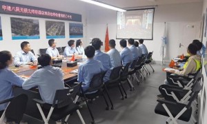 中建八局荡口古镇太师府酒店项目组织学习二十大报告精神